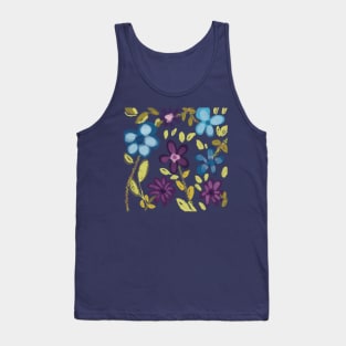 FLOWERS WATERCOLOUR Tank Top